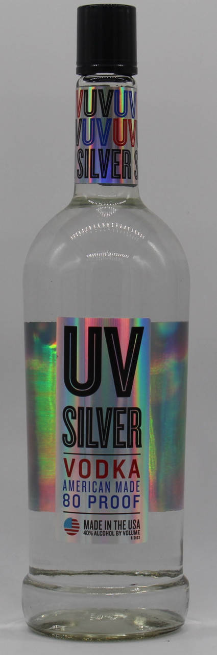 Uv Vodka Silver Vodka Background