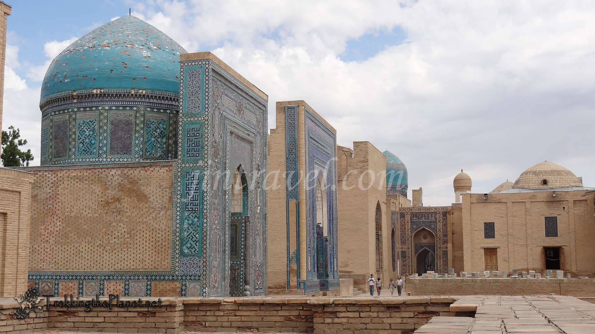 Uzbekistan Shah-i-zinda Ensemble Background
