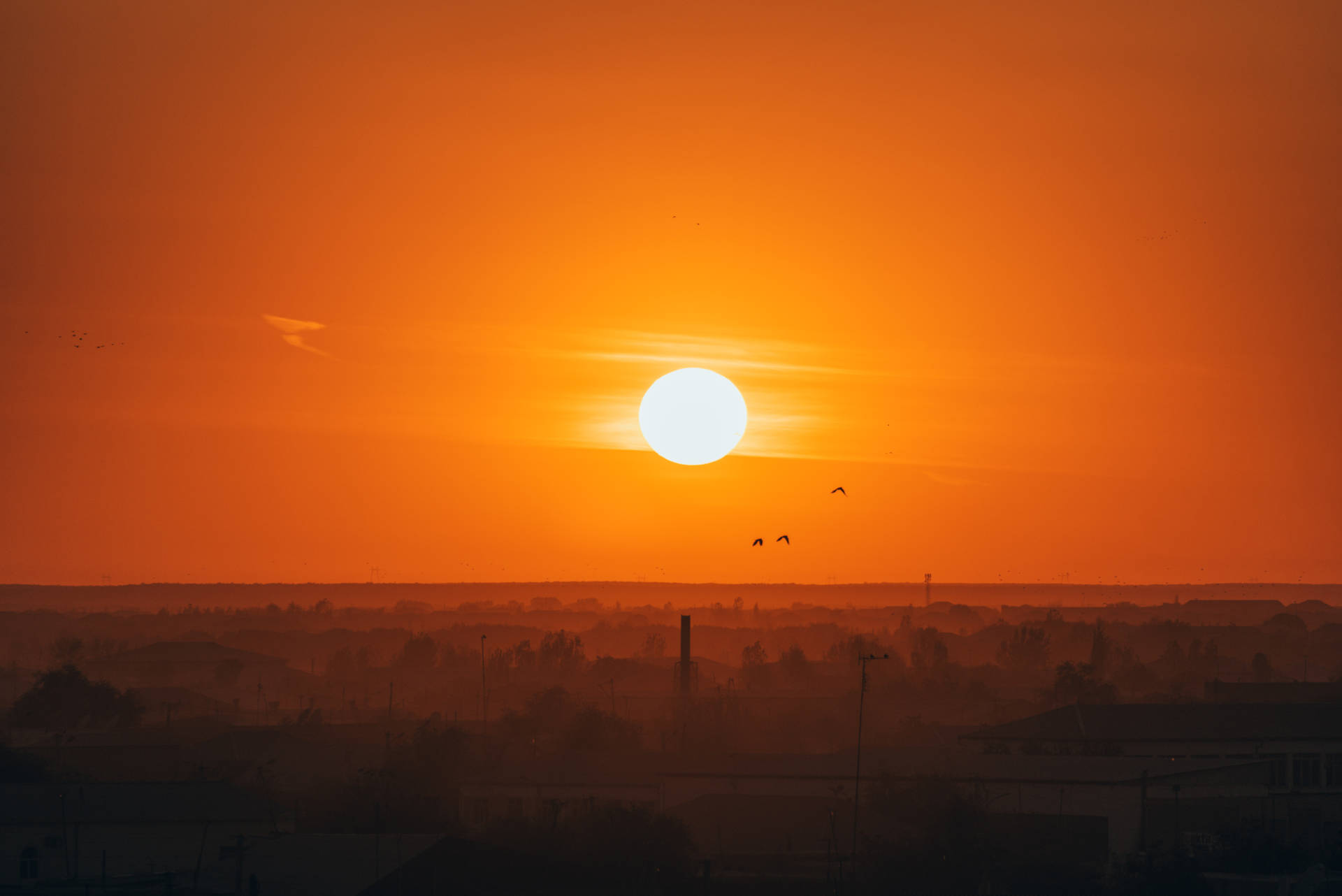 Uzbekistan Sunset In Khiva Background