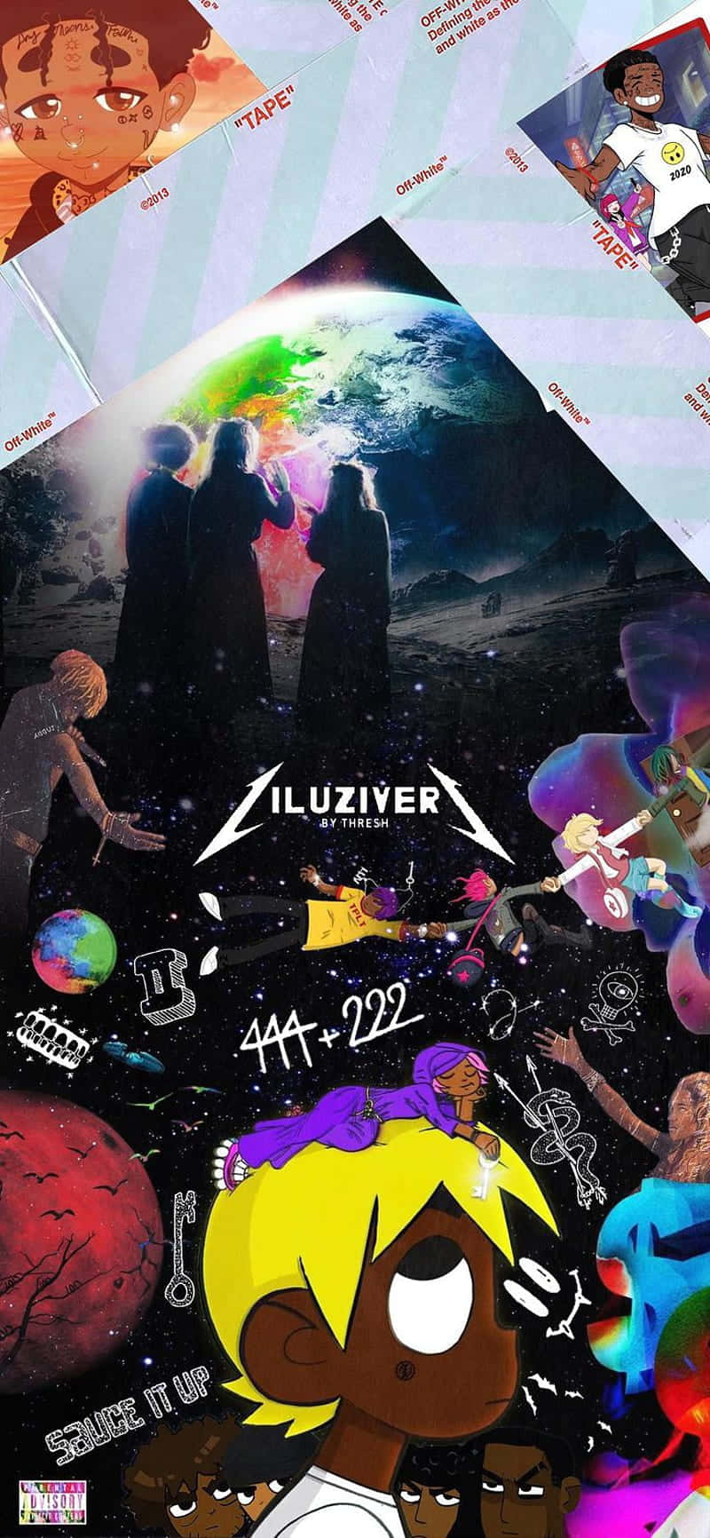 Uzi World: The Album Cover For 'lil Uzi Vert' Background