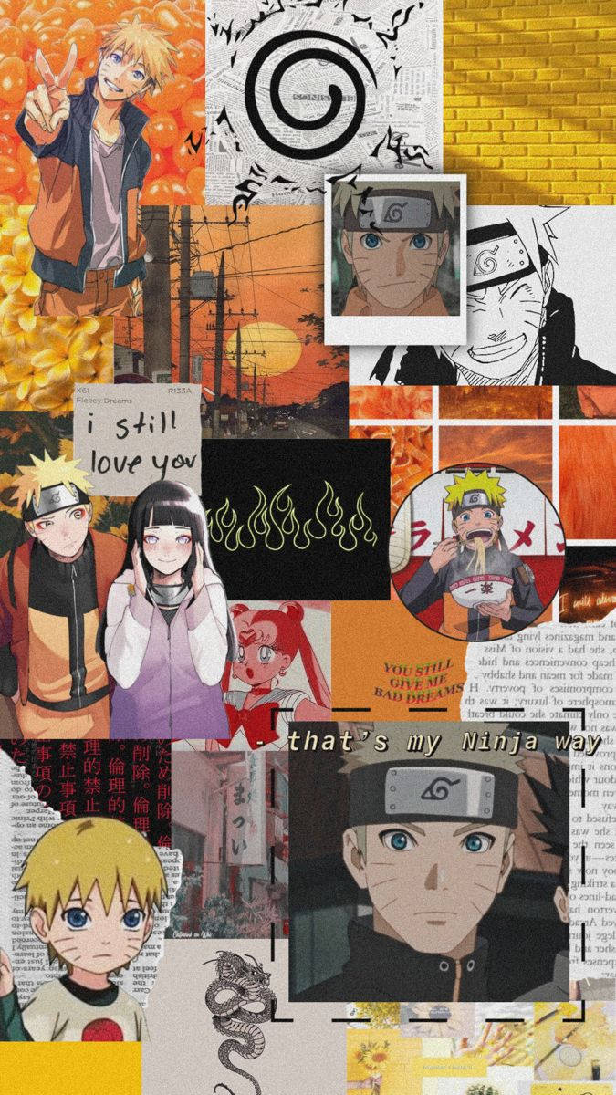 Uzumaki Clan Blended Collage