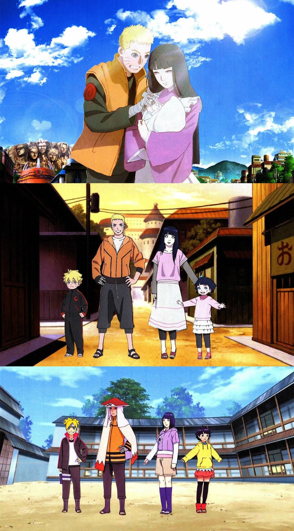 Uzumaki Clan Family Collage