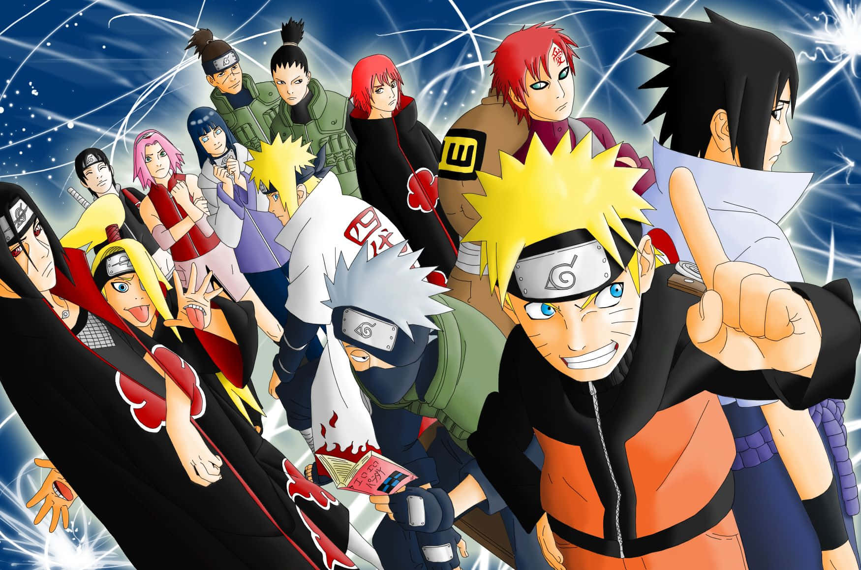 Uzumaki Naruto, The Hero Of The Naruto Manga Series Background