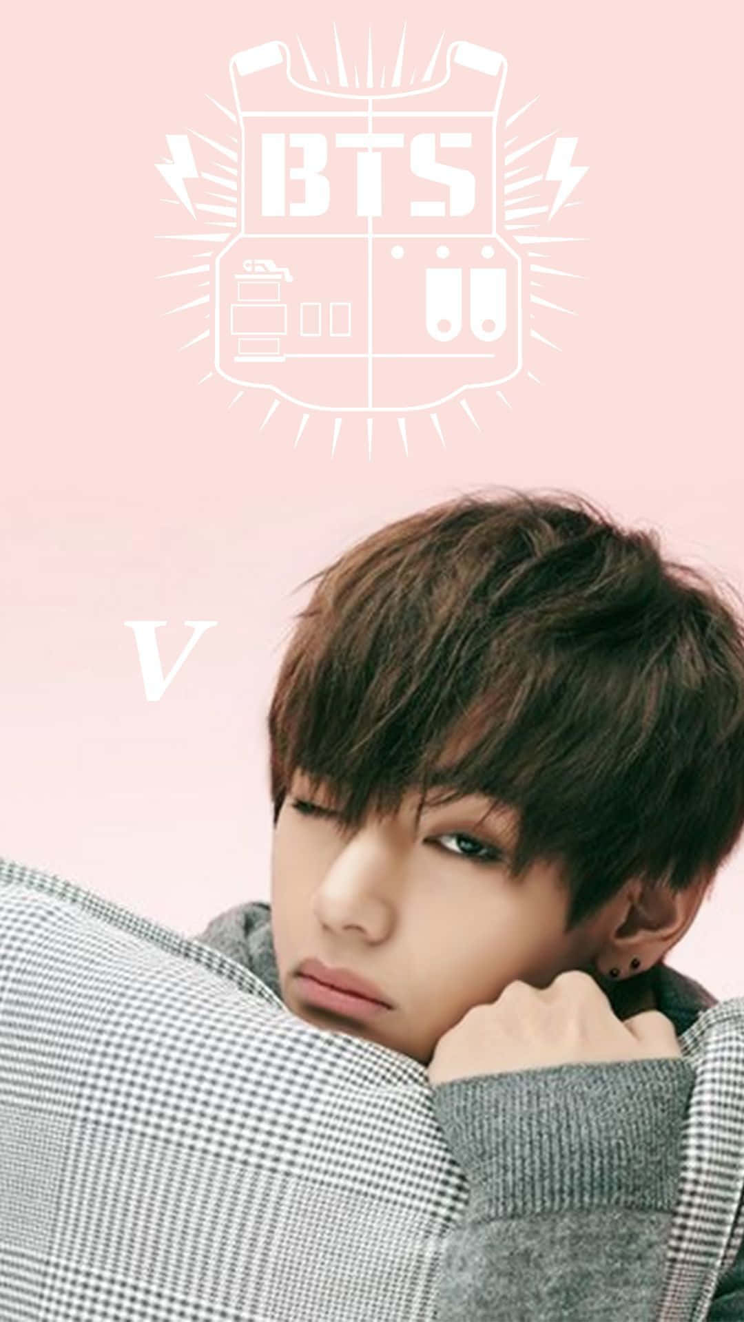 V Bts Phone Is Charming Background