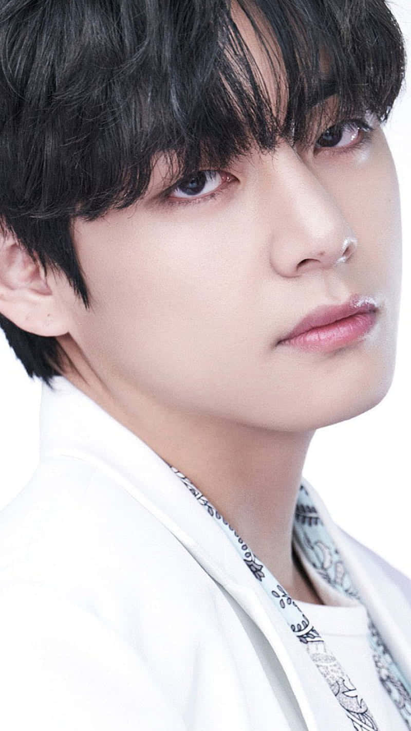 V Bts Phone Simple Background