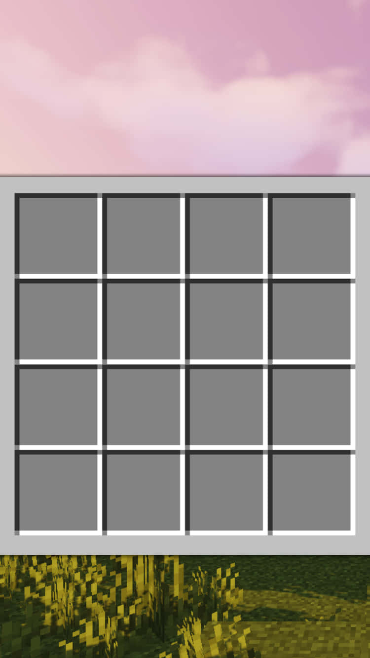 Vacant Minecraft Inventory Background