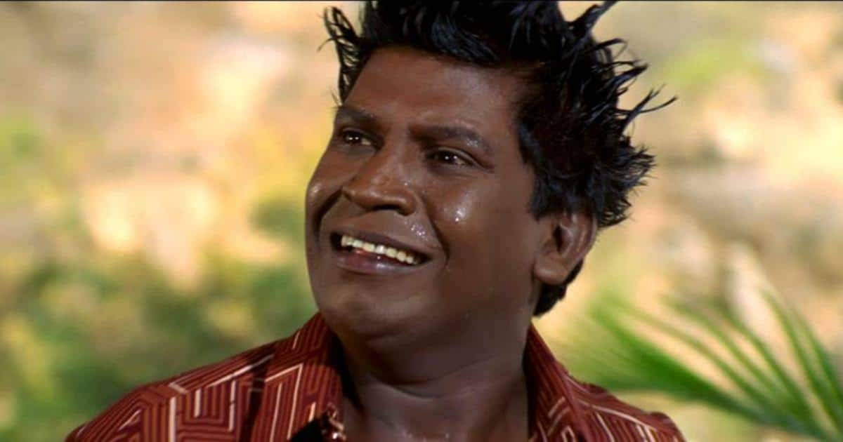 Vadivelu With Spiky Hair Background