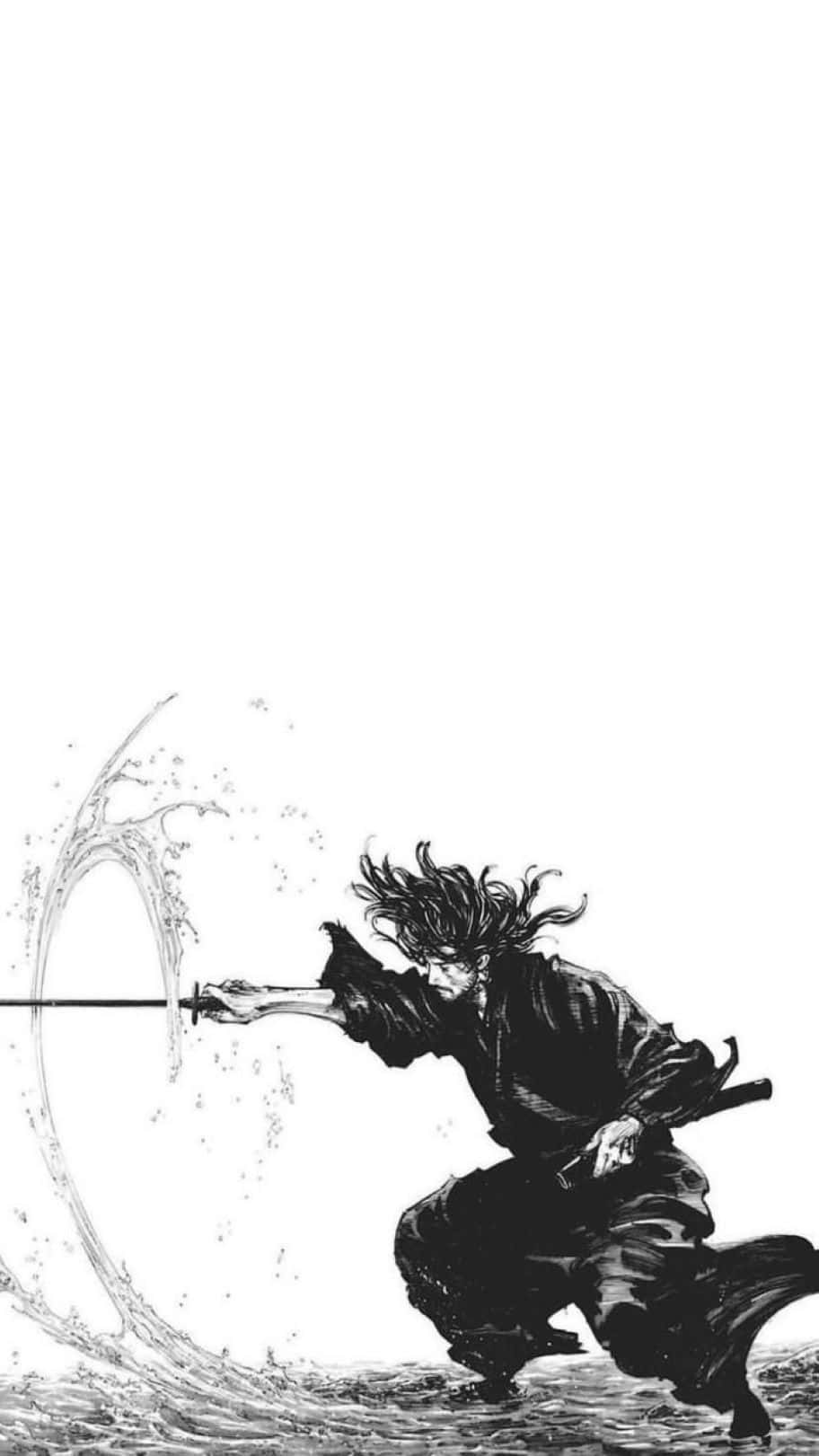 Vagabond Samurai Water Strike Background