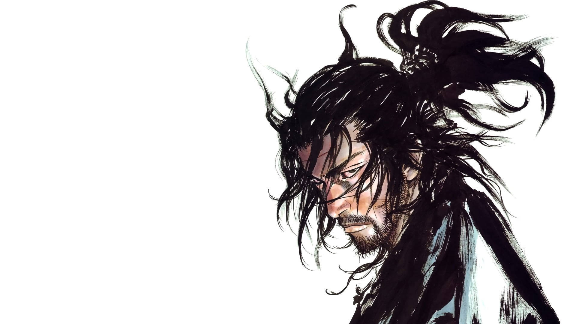 Vagabond Wild Hair Background