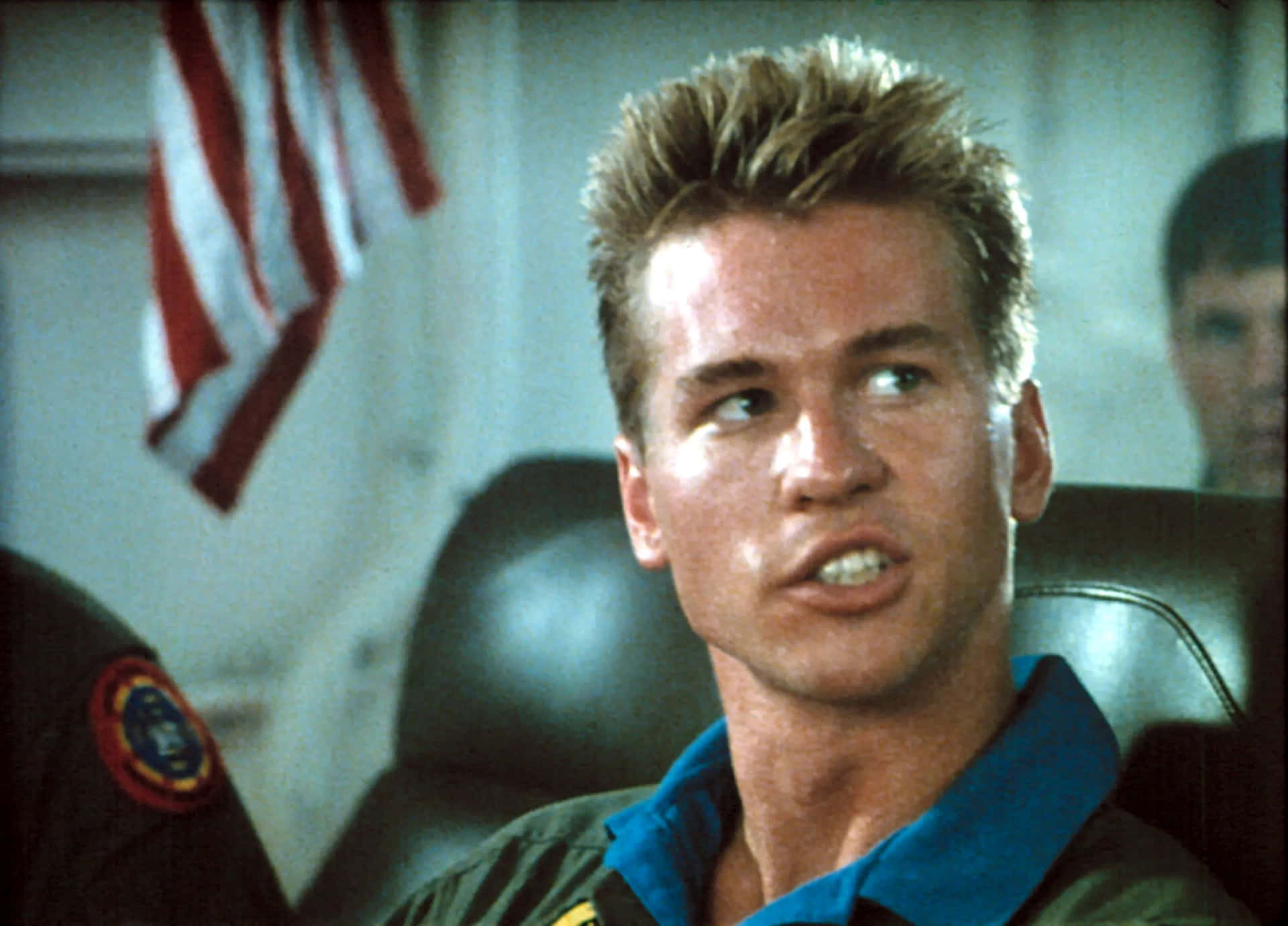 Val Kilmer Top Gun Character Portrait