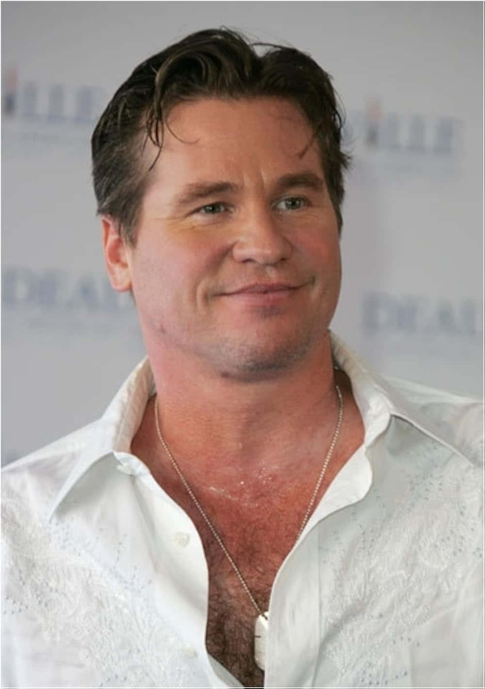 Val Kilmer White Shirt Portrait