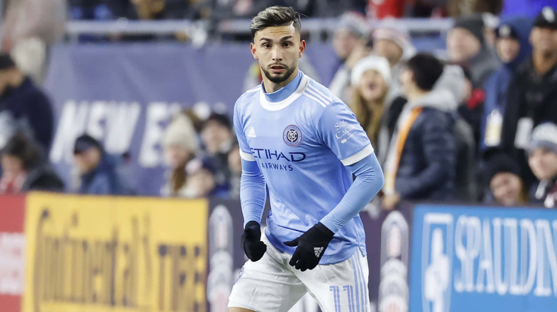 Valentin Castellanos Argentine Football Player New York City Fc Background