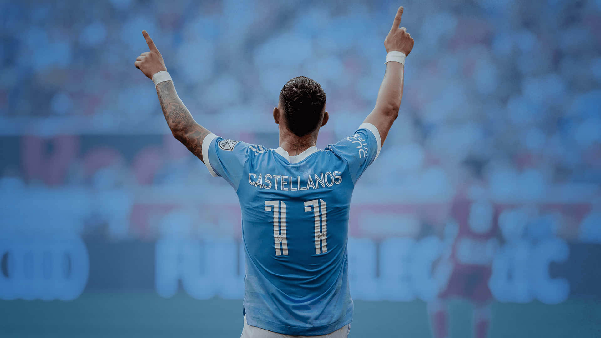 Valentin Castellanos Fan Edited Photo New York City Fc Background