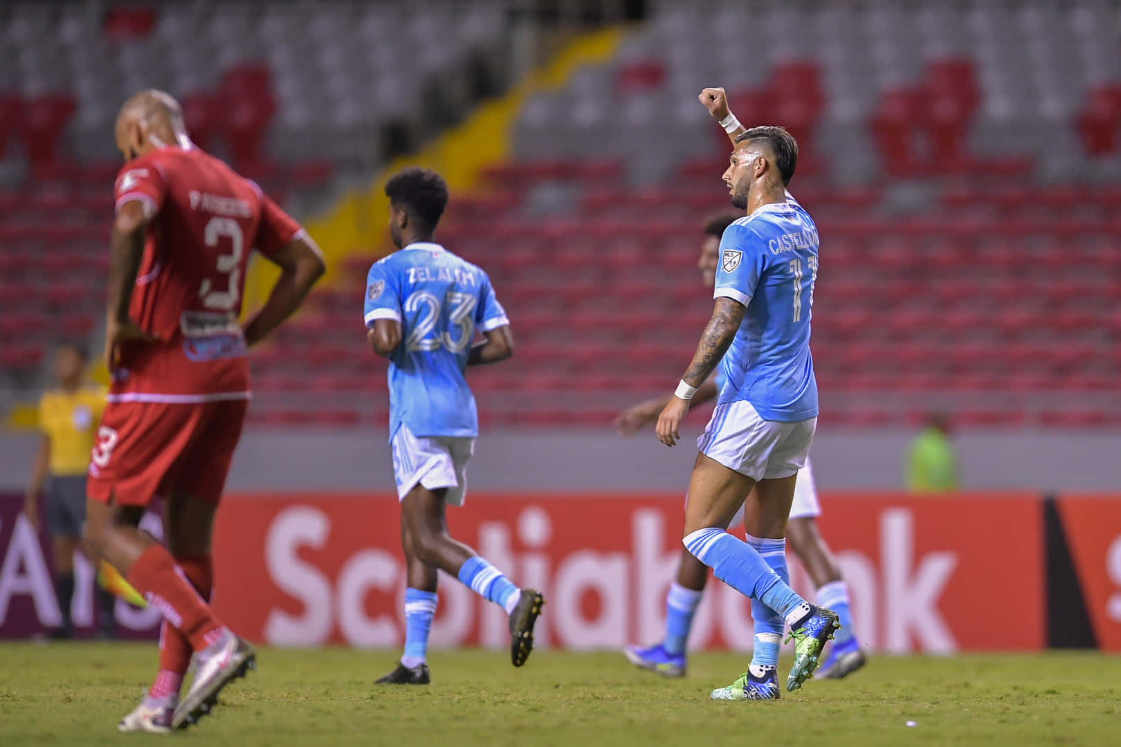 Valentin Castellanos Soccer Forward New York City Fc Background