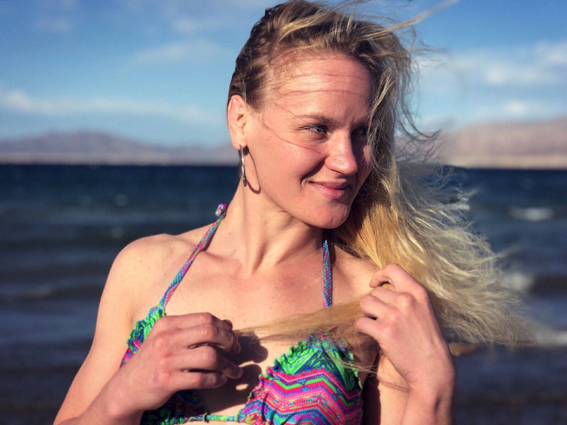 Valentina Shevchenko Lake Mead 2018 Background