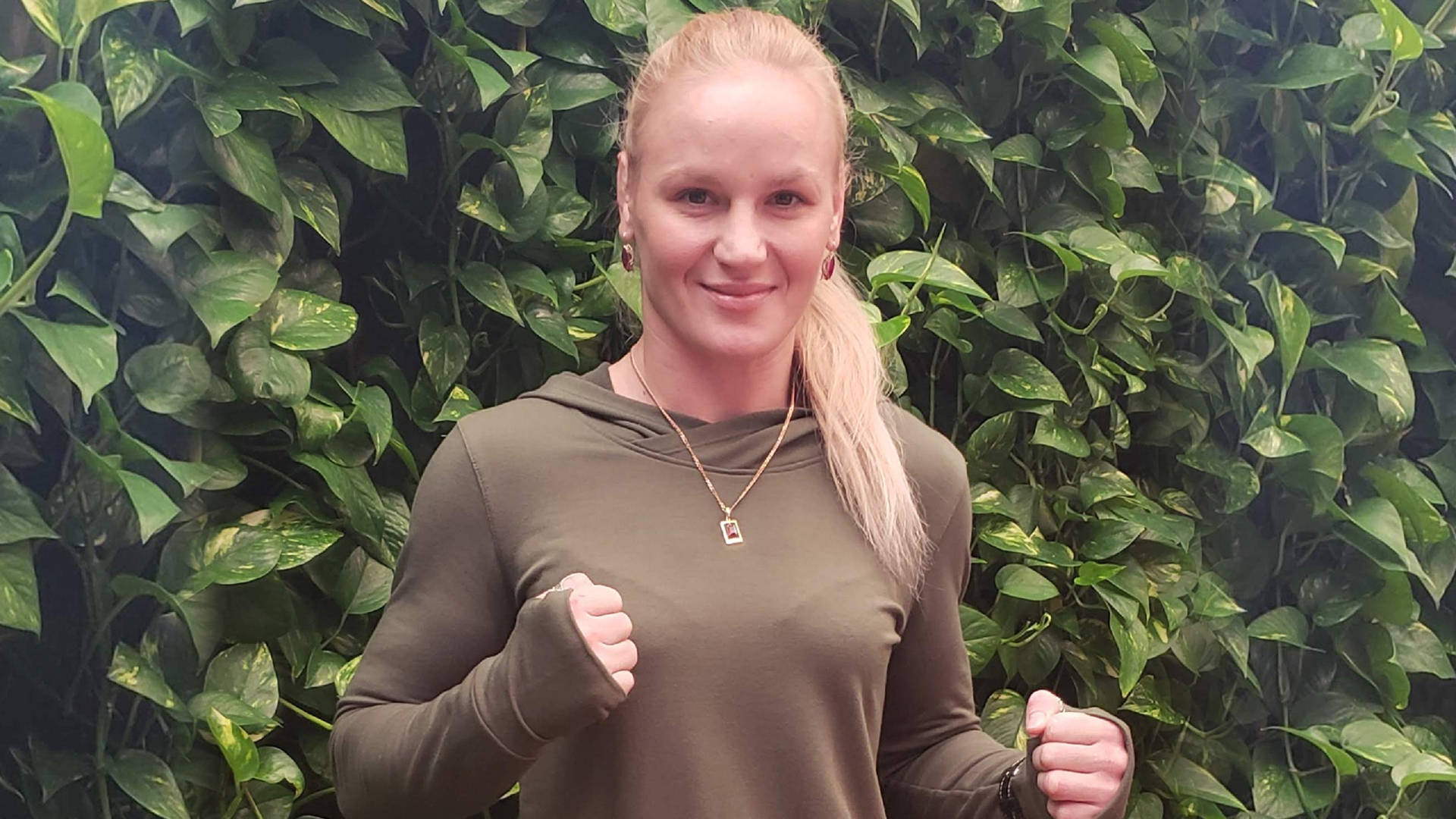 Valentina Shevchenko Ufc 231 Media Lunch Background