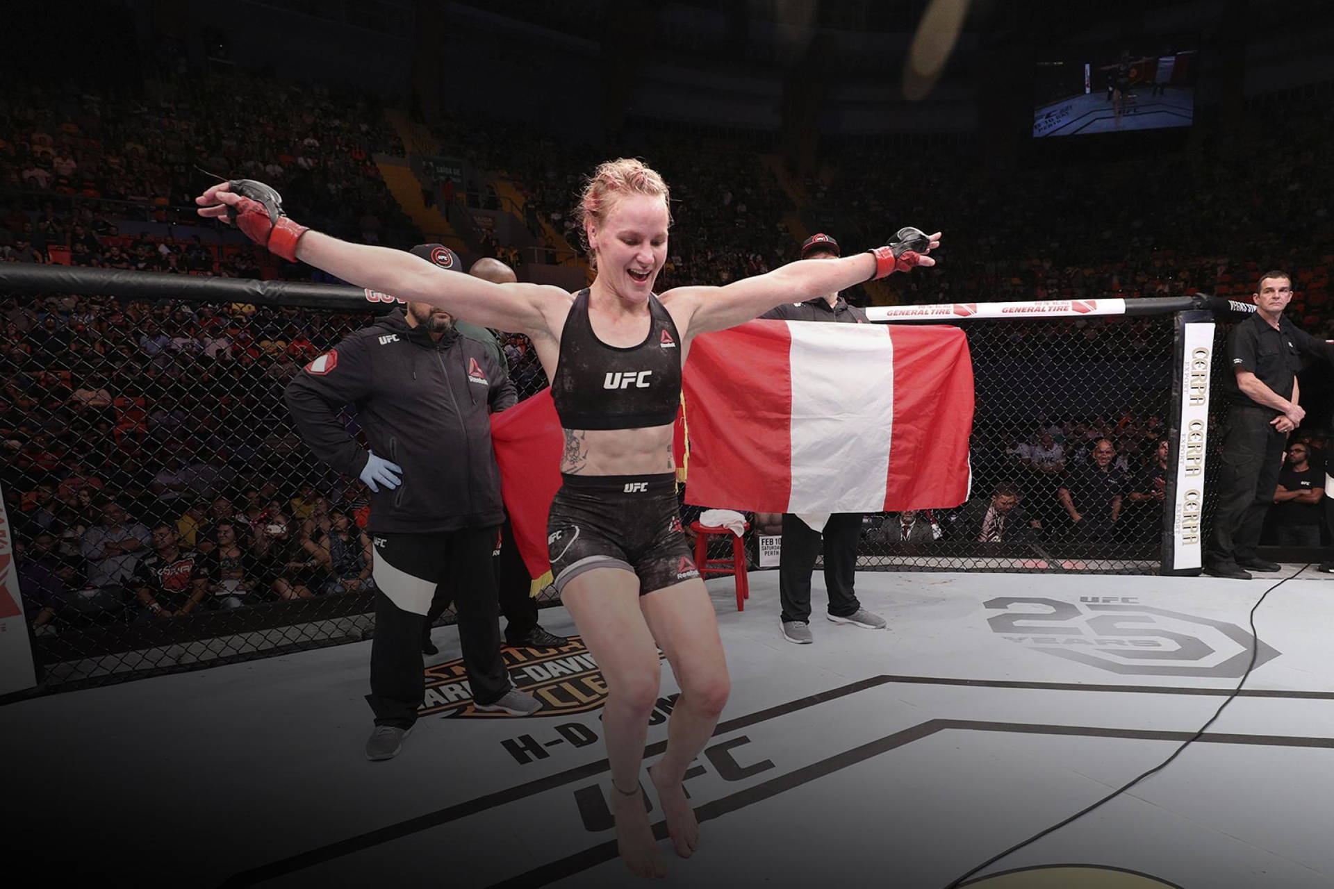 Valentina Shevchenko Ufc Belem Champion Background