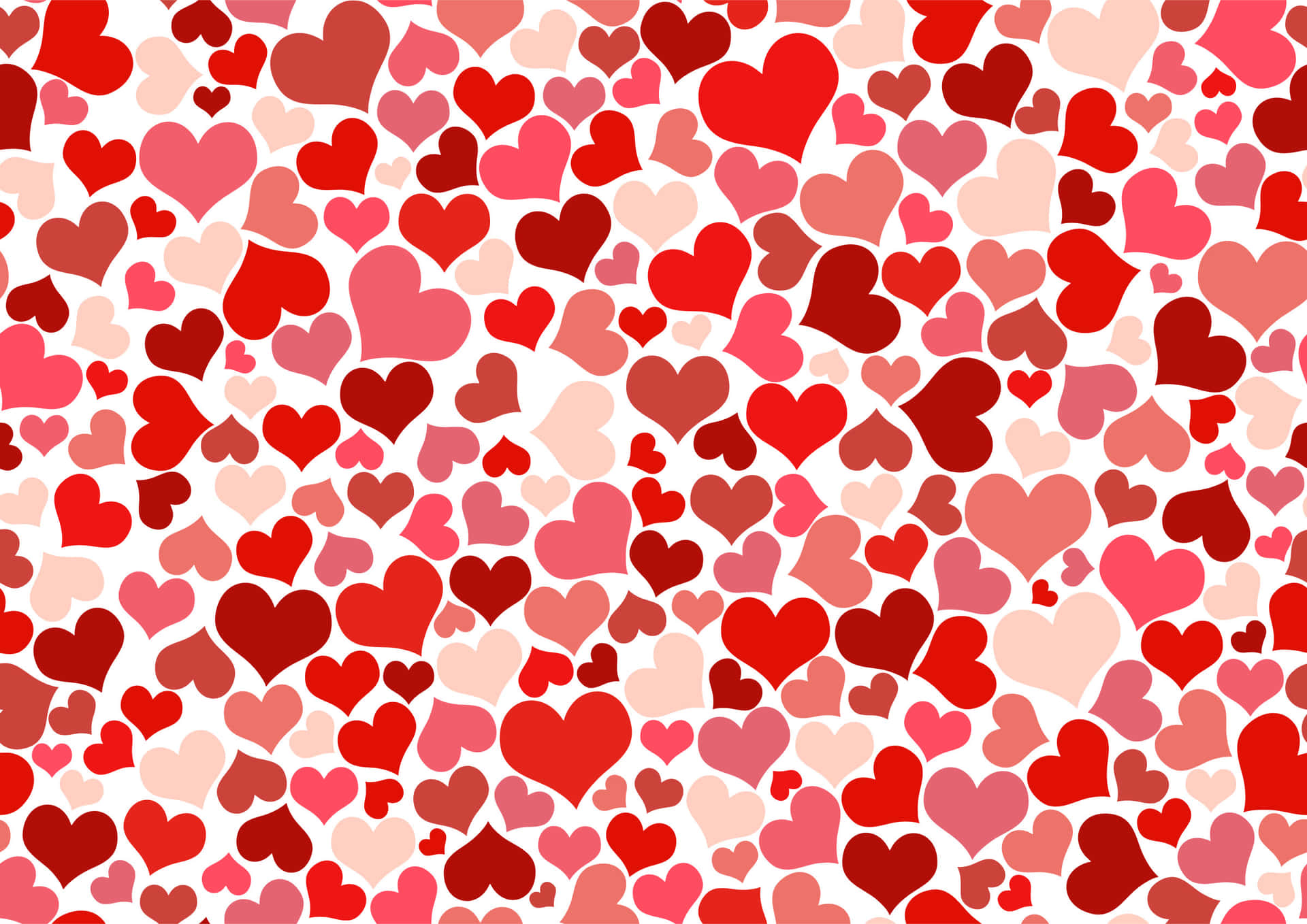 Valentine's Day Hearts Wallpaper Background