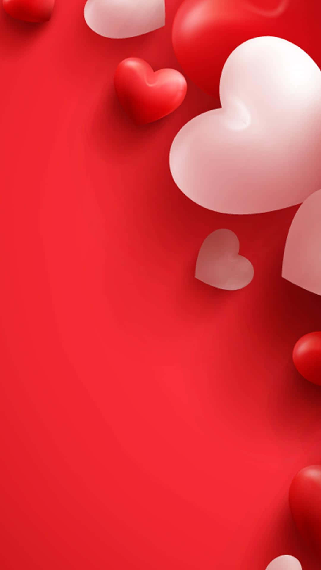 Valentine's Day Phone Heart Shaped Balloons