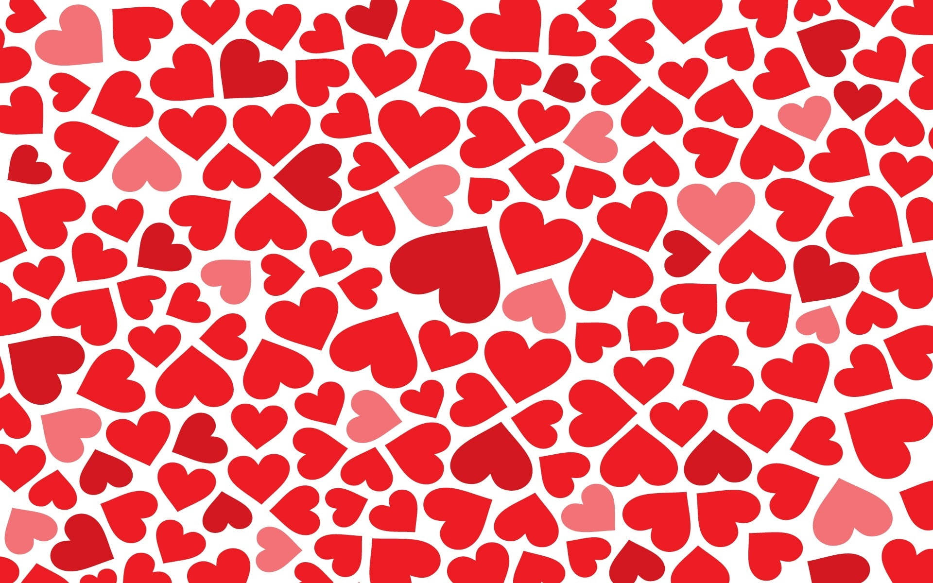 Valentines Day Awesome Heart Background