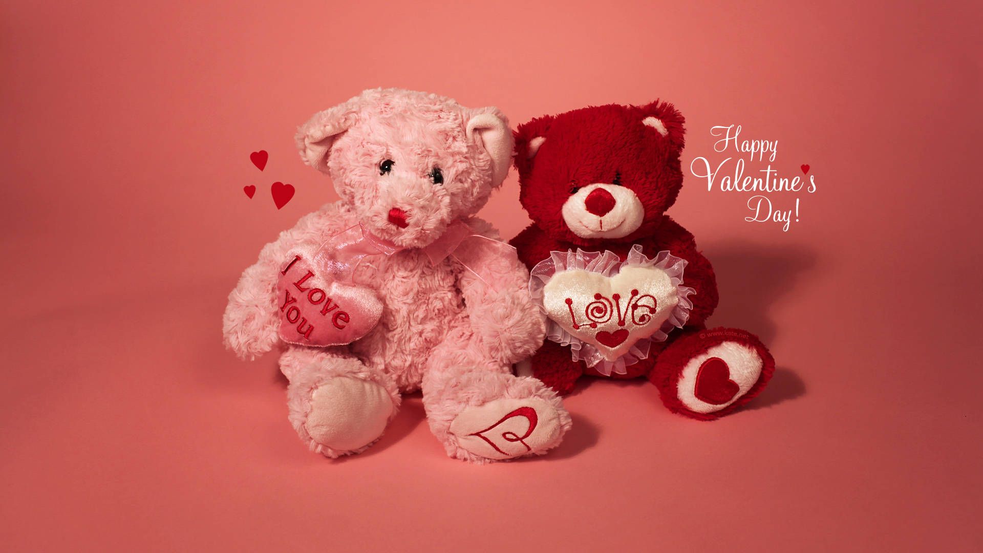 Valentines Day Desktop Teddy Bear Background