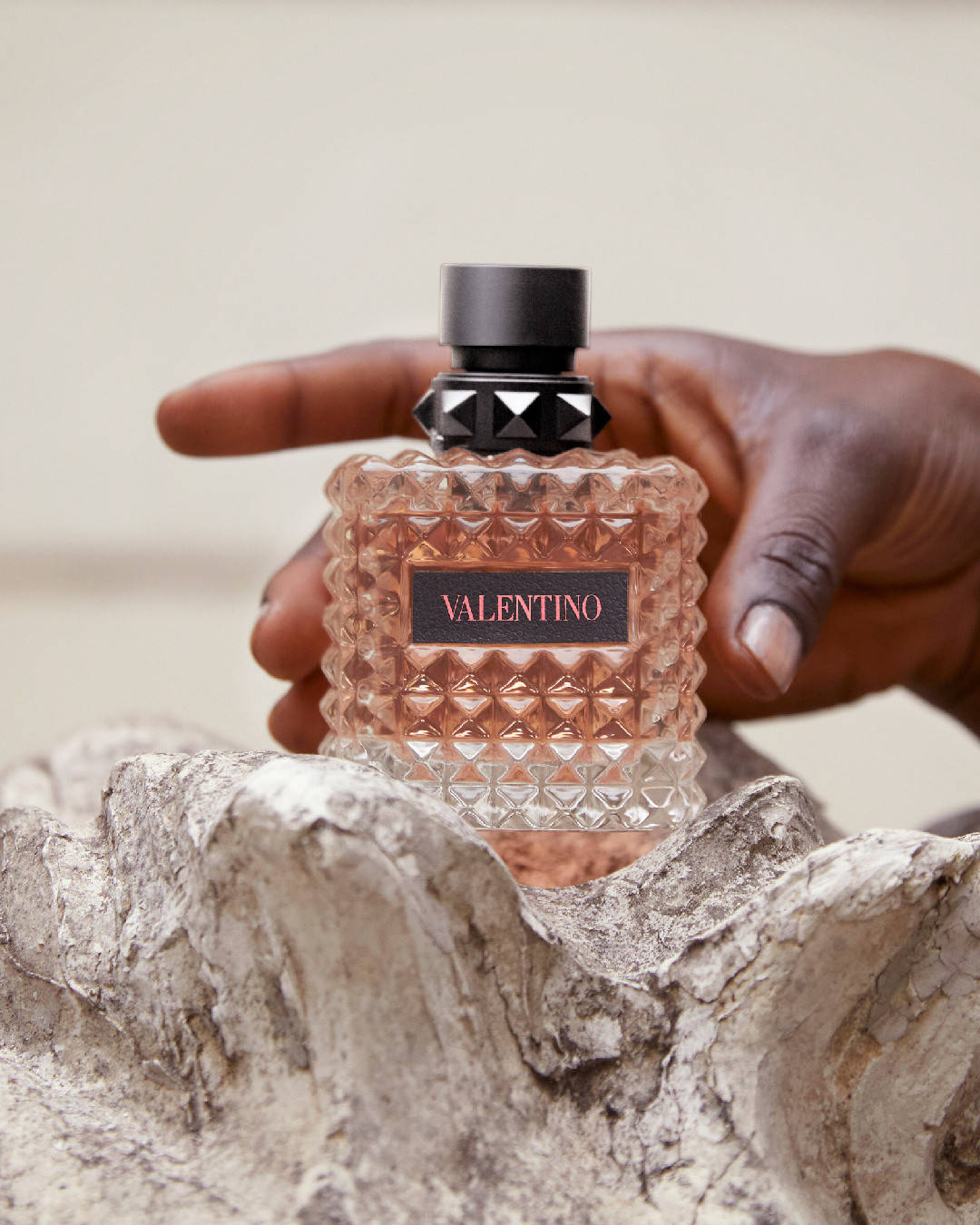 Valentino Model With Perfume