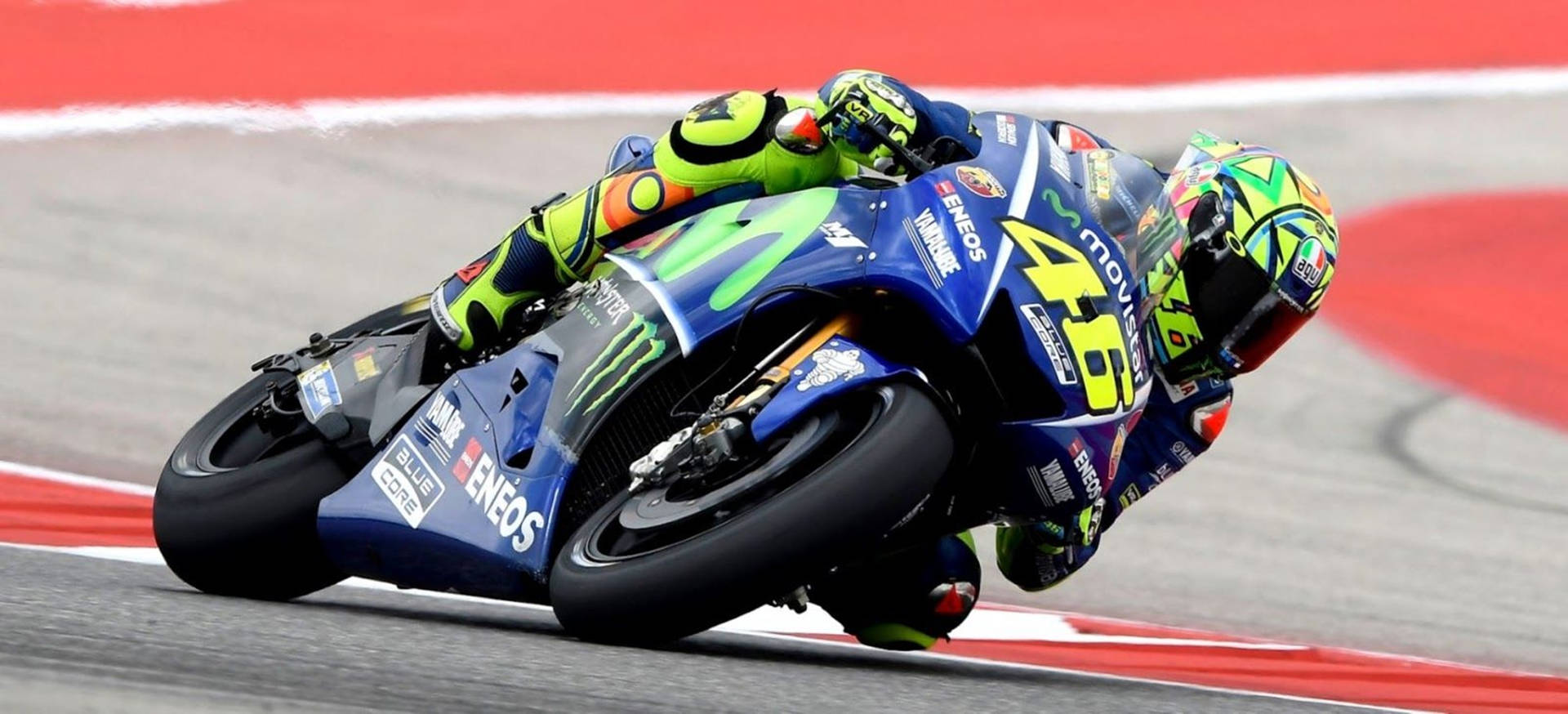 Valentino Rossi 2017 Motogp World Championship Background