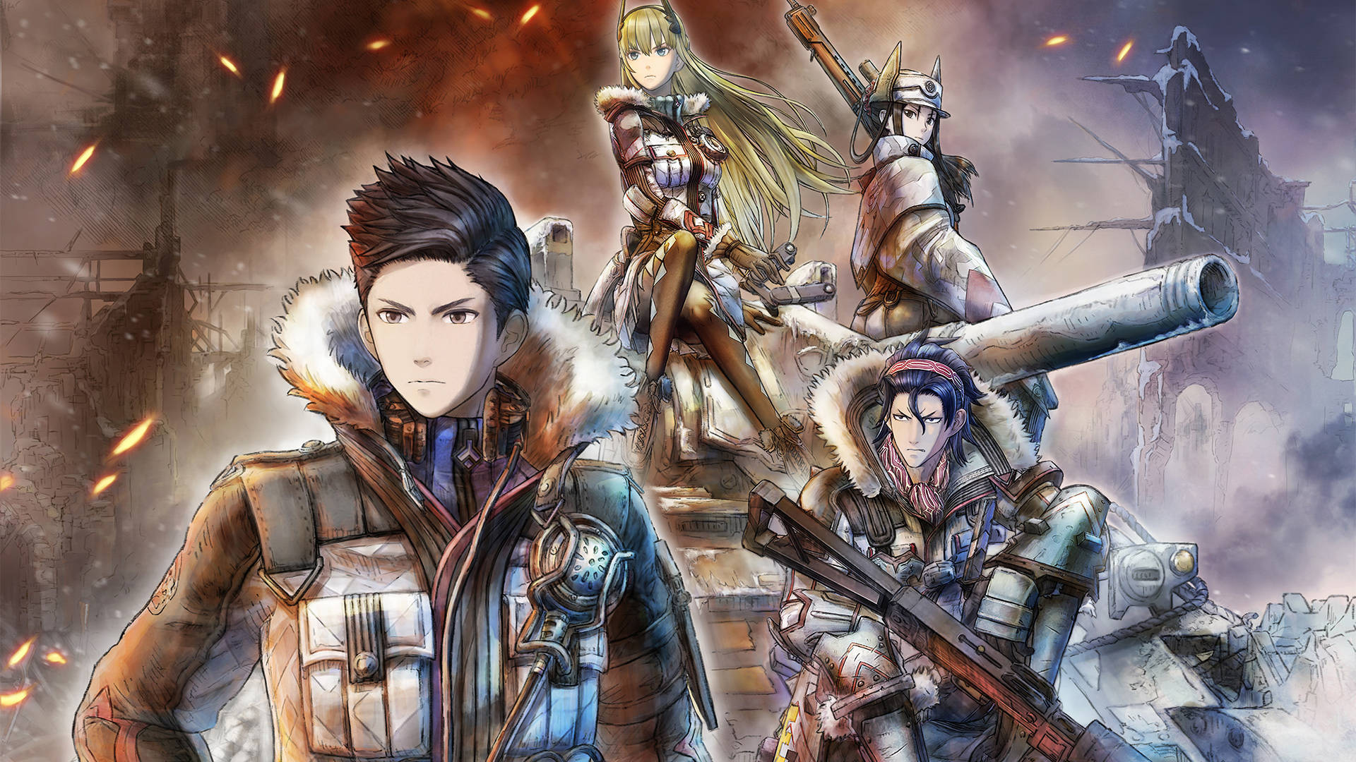 Valkyria Chronicles Battle Squad Background