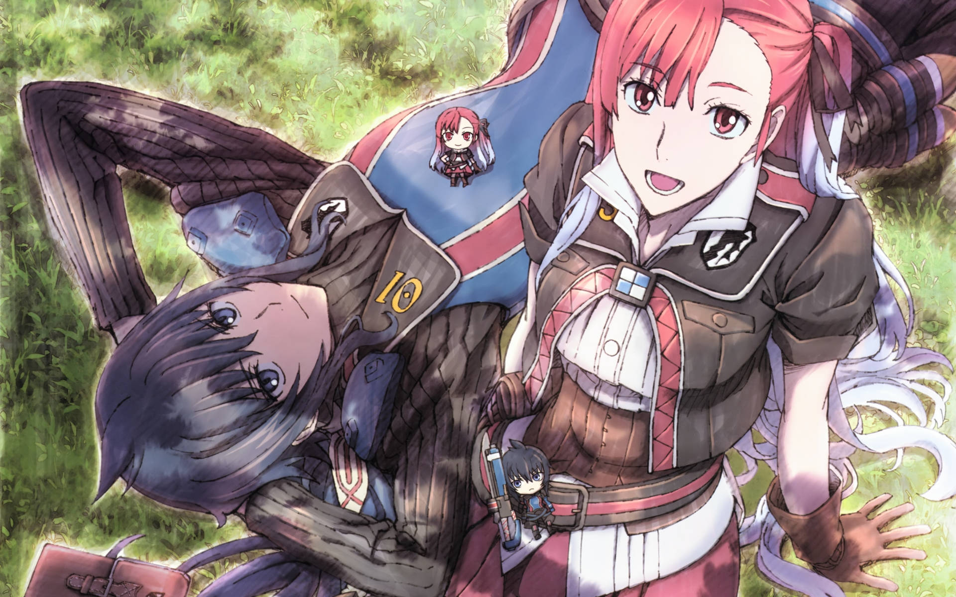 Valkyria Chronicles Couple Picnic Background