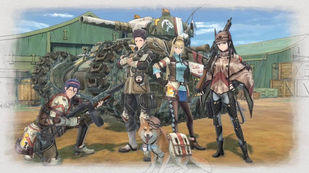 Valkyria Chronicles Military Squad Background