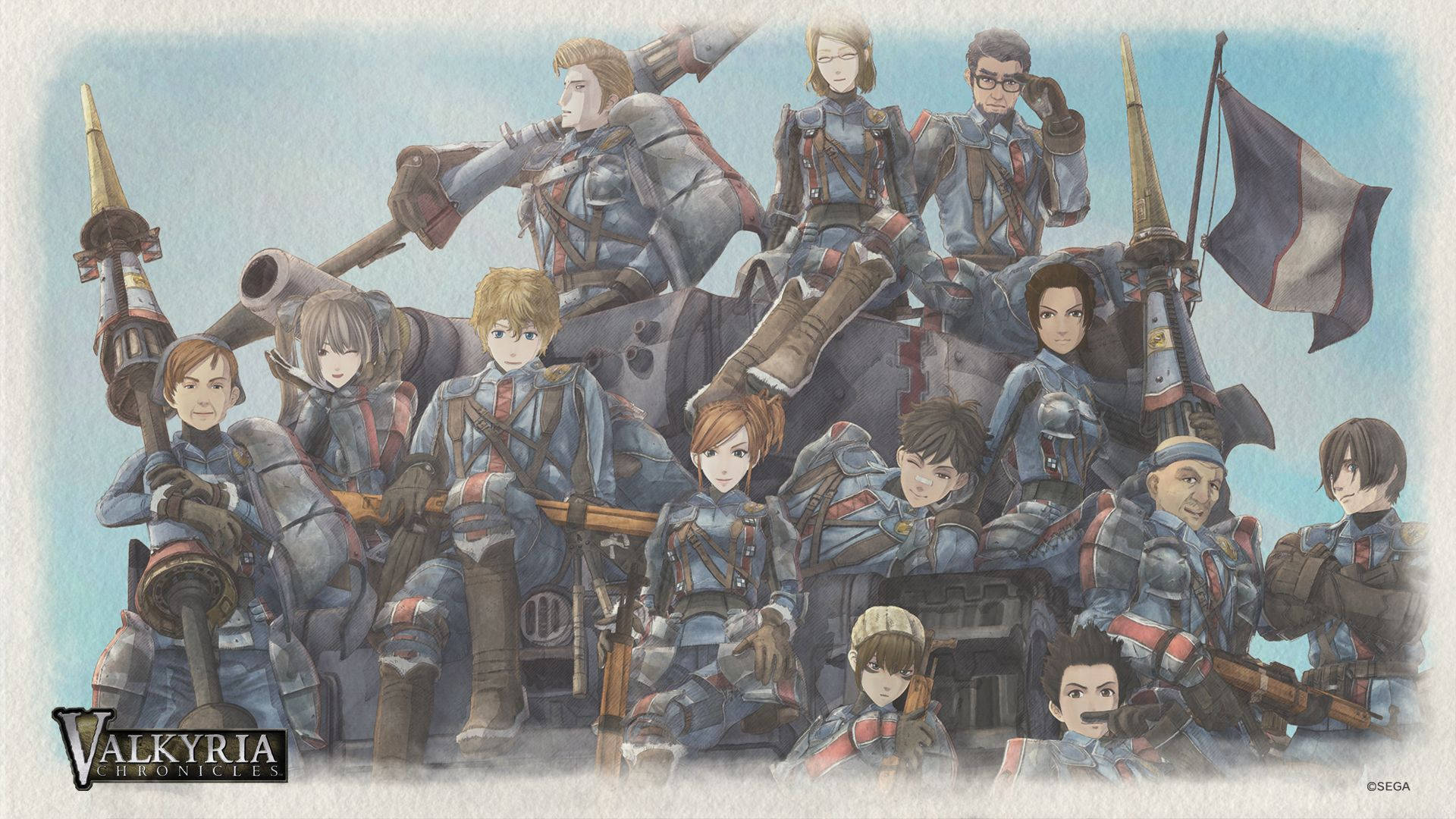 Valkyria Chronicles Squad Formation Background