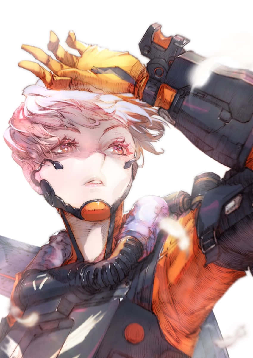 Valkyrie Apex Legends In Light Aesthetic Background