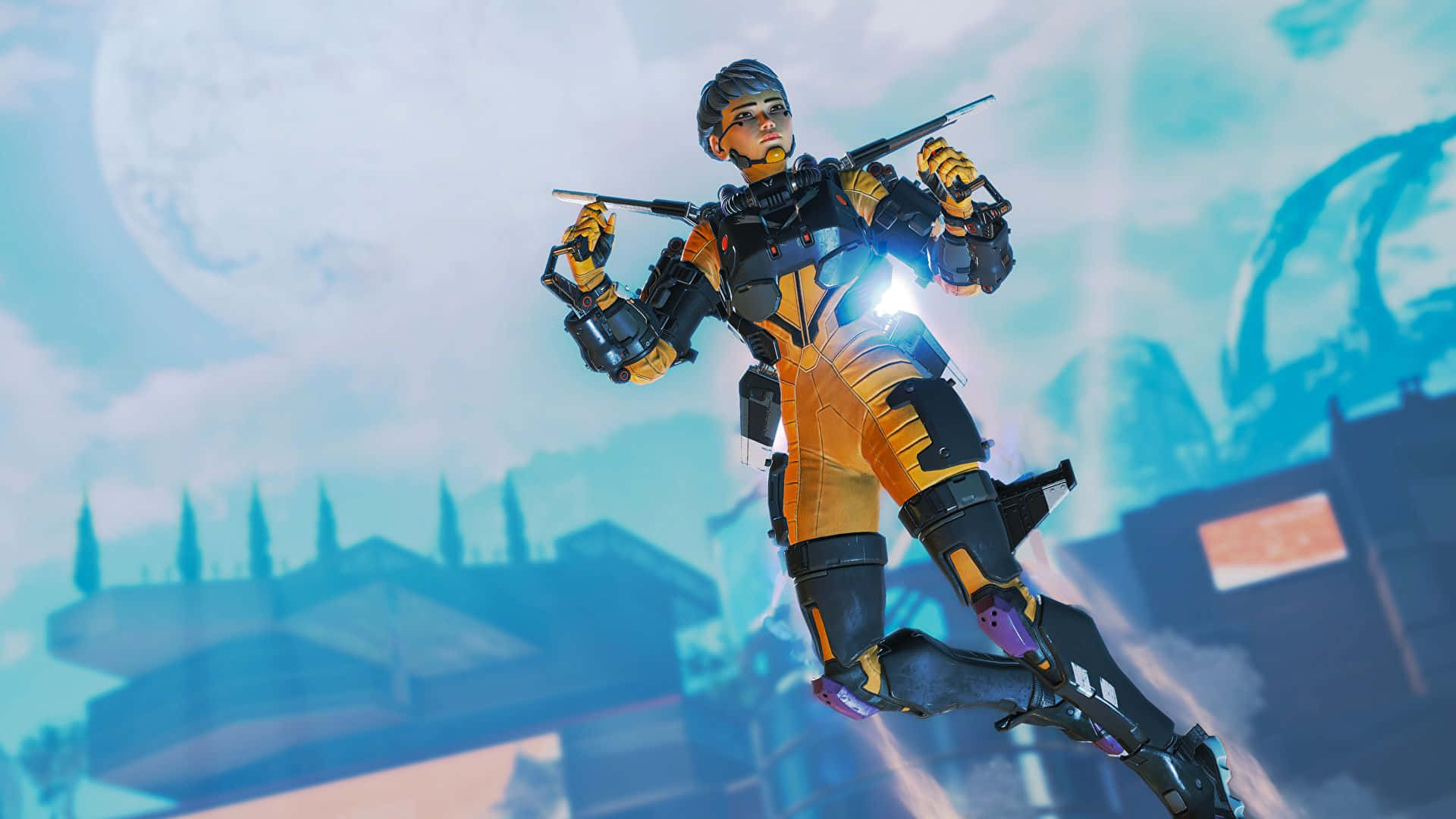 Valkyrie Apex Legends In Light Blue Aesthetic