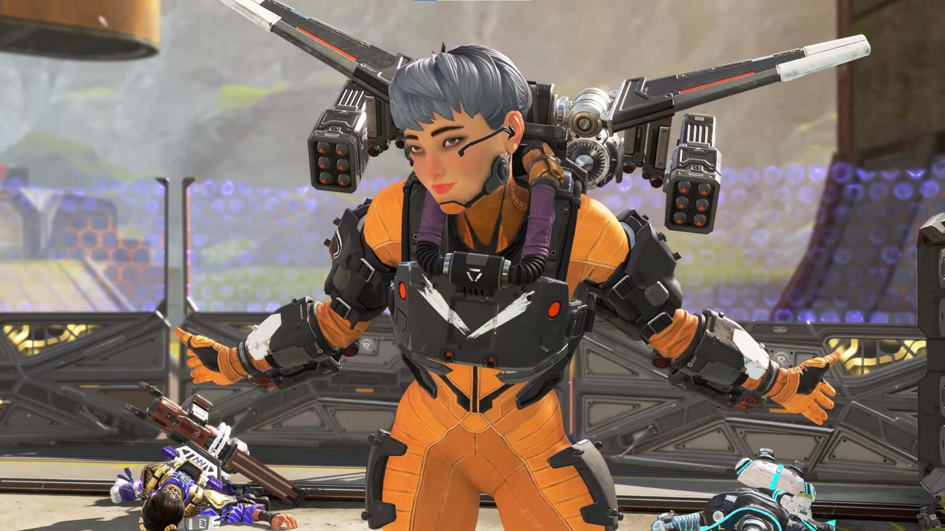 Valkyrie Apex Legends In Suit And Jetpack