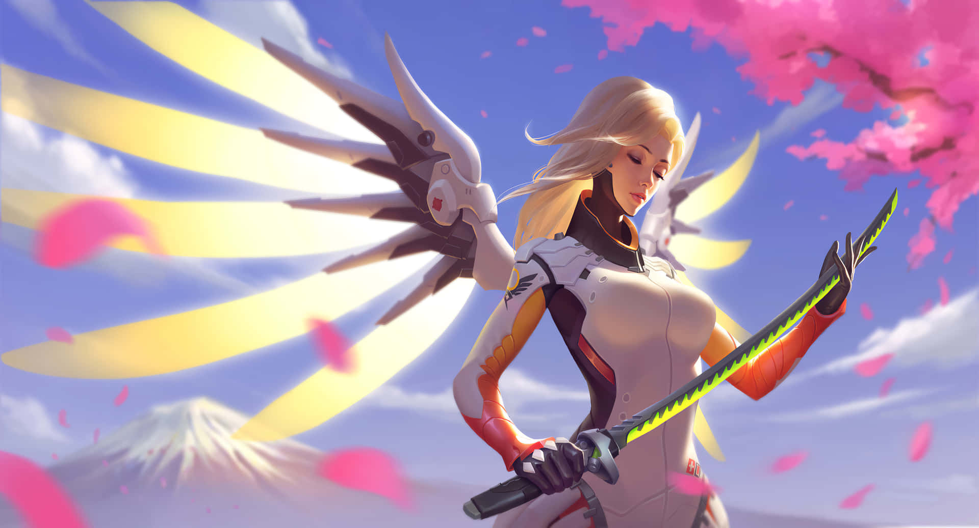 Valkyrie Rises - Overwatch Mercy In Action