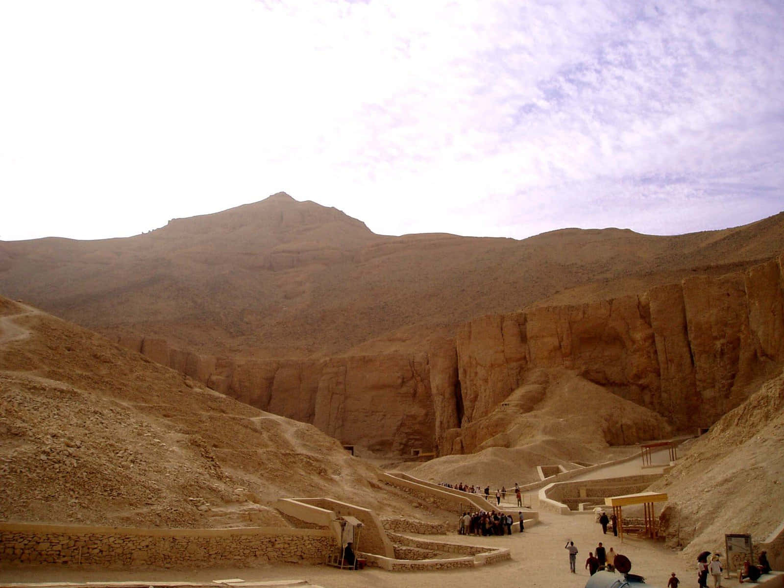 Valleyofthe Kings Egypt Landscape Background
