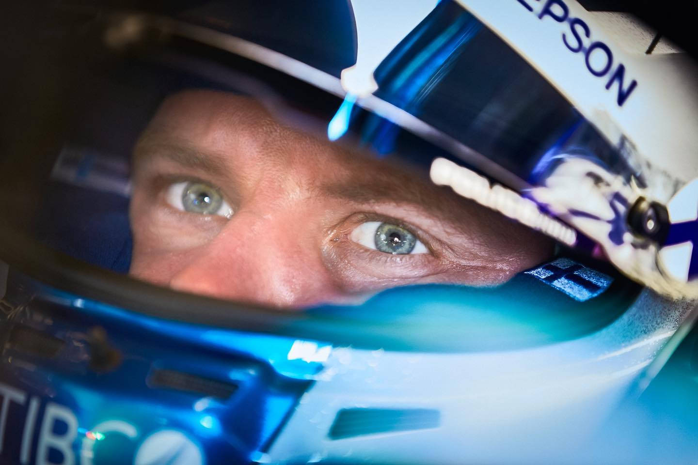 Valtteri Bottas Eyes Close Up Background