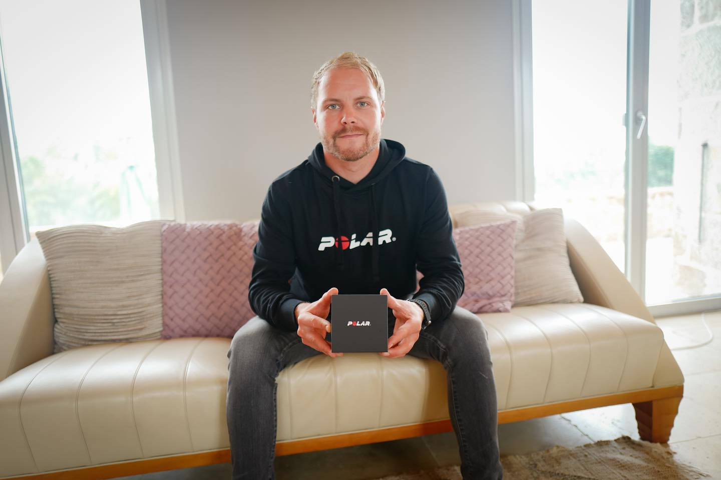 Valtteri Bottas On Couch