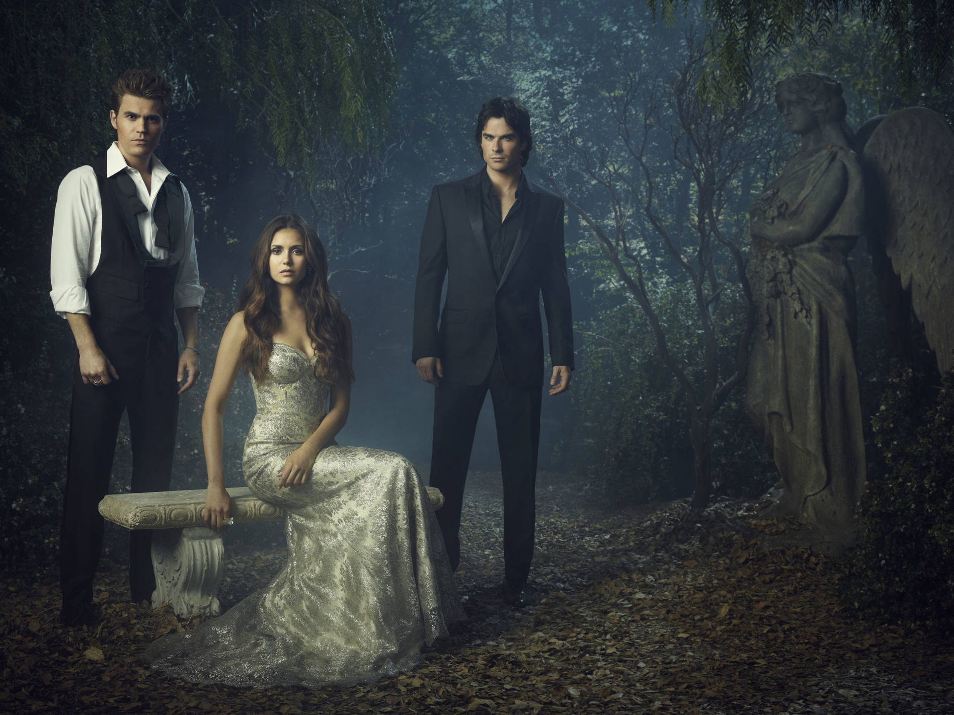 Vampire Diaries Actors Hd Background