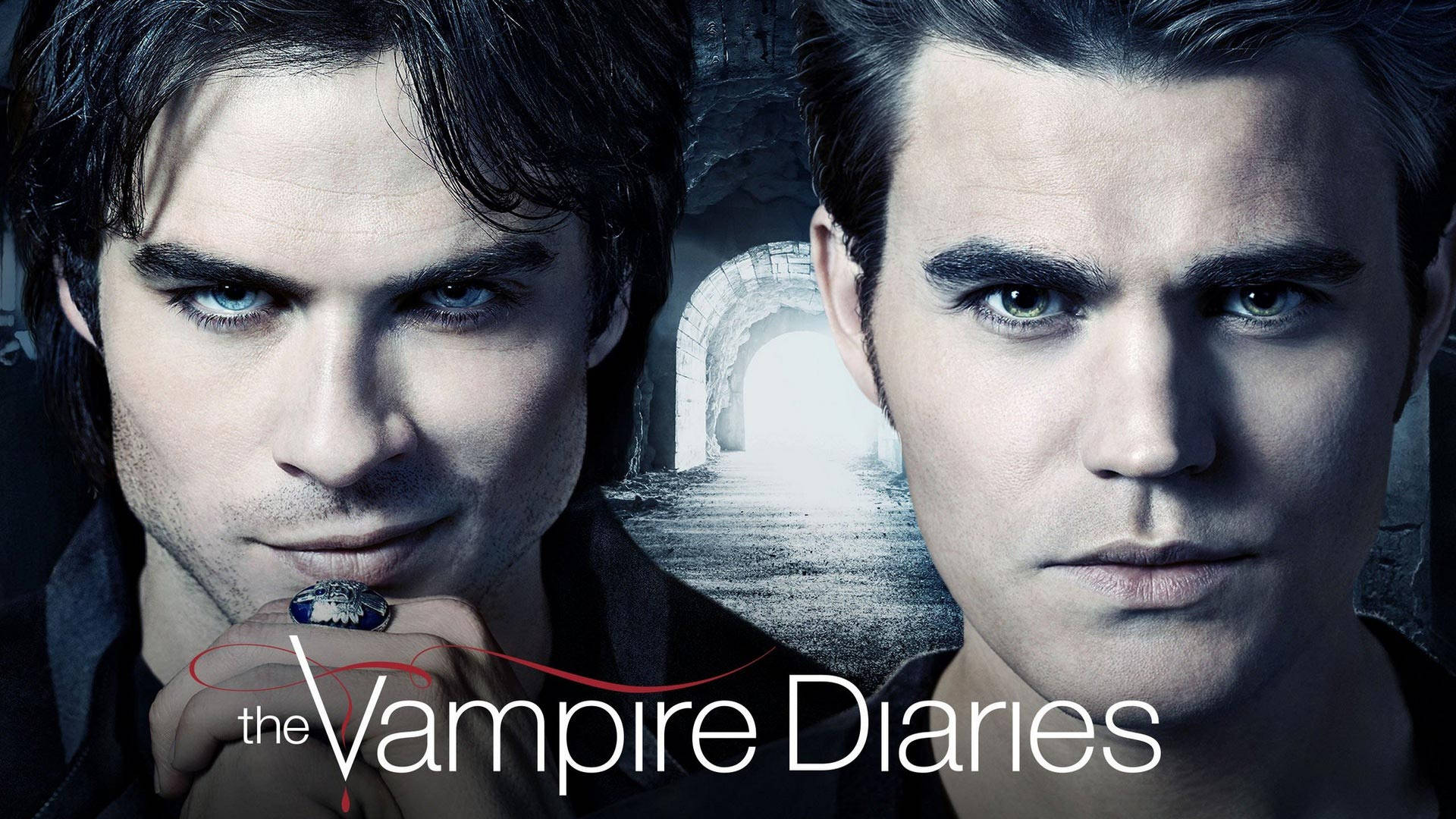 Vampire Diaries Damon And Stefan Background