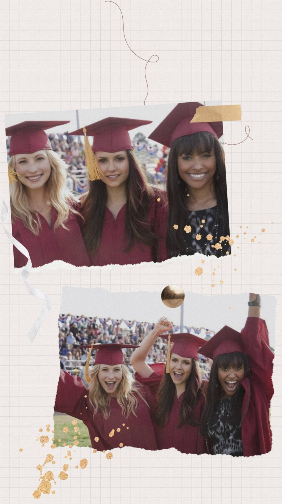 Vampire Diaries Graduation Background