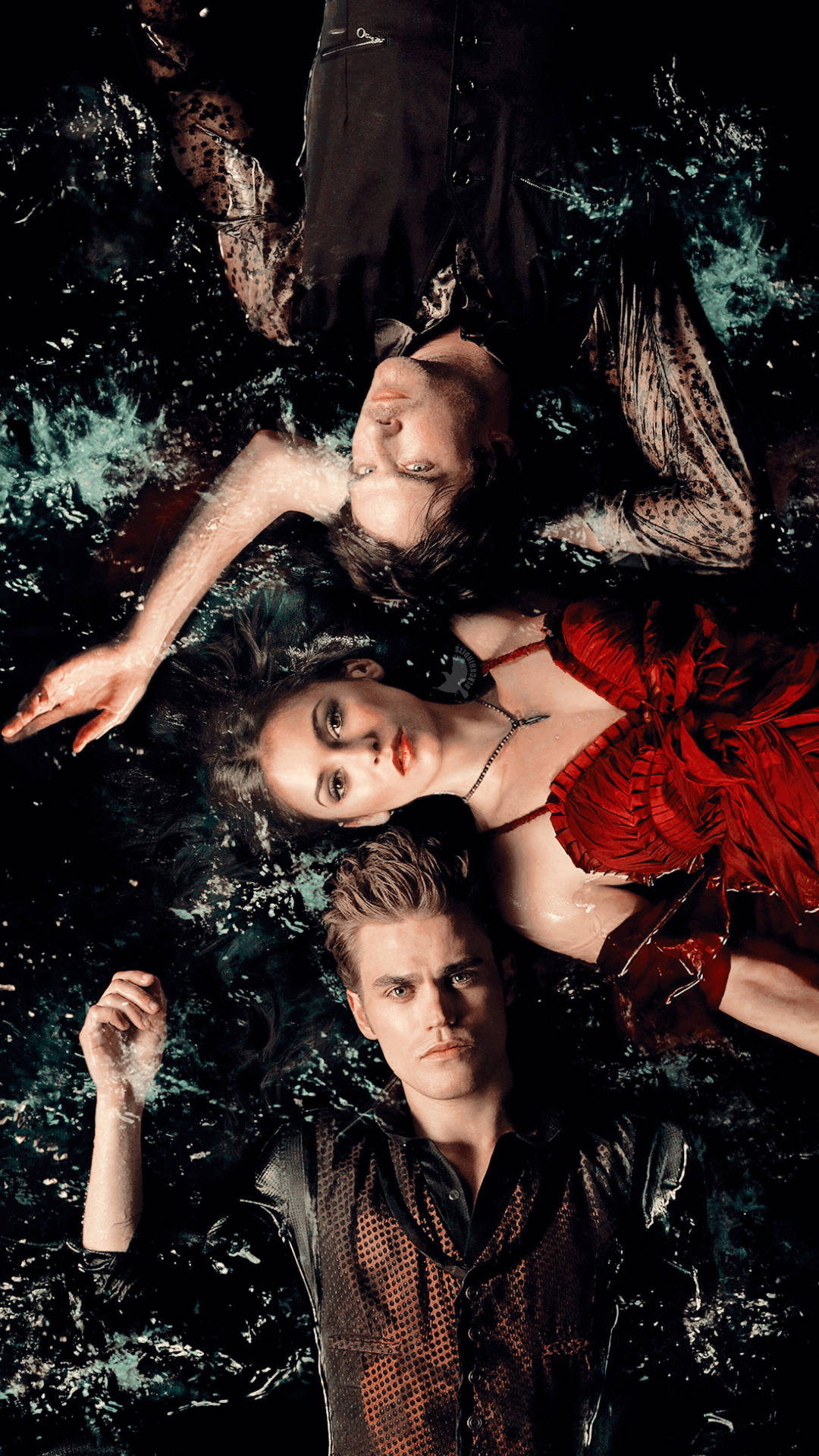 Vampire Diaries Love Triangle Background