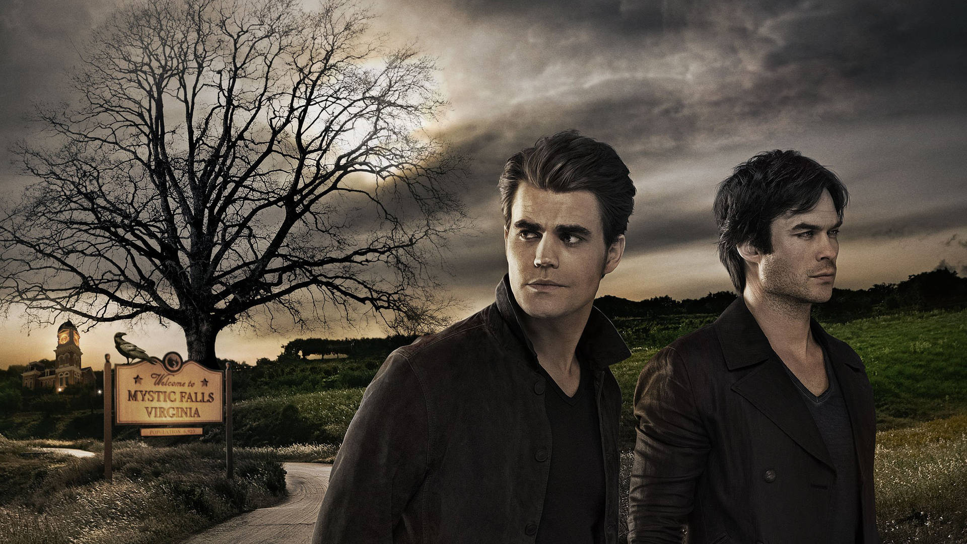 Vampire Diaries Salvatore Brothers Background