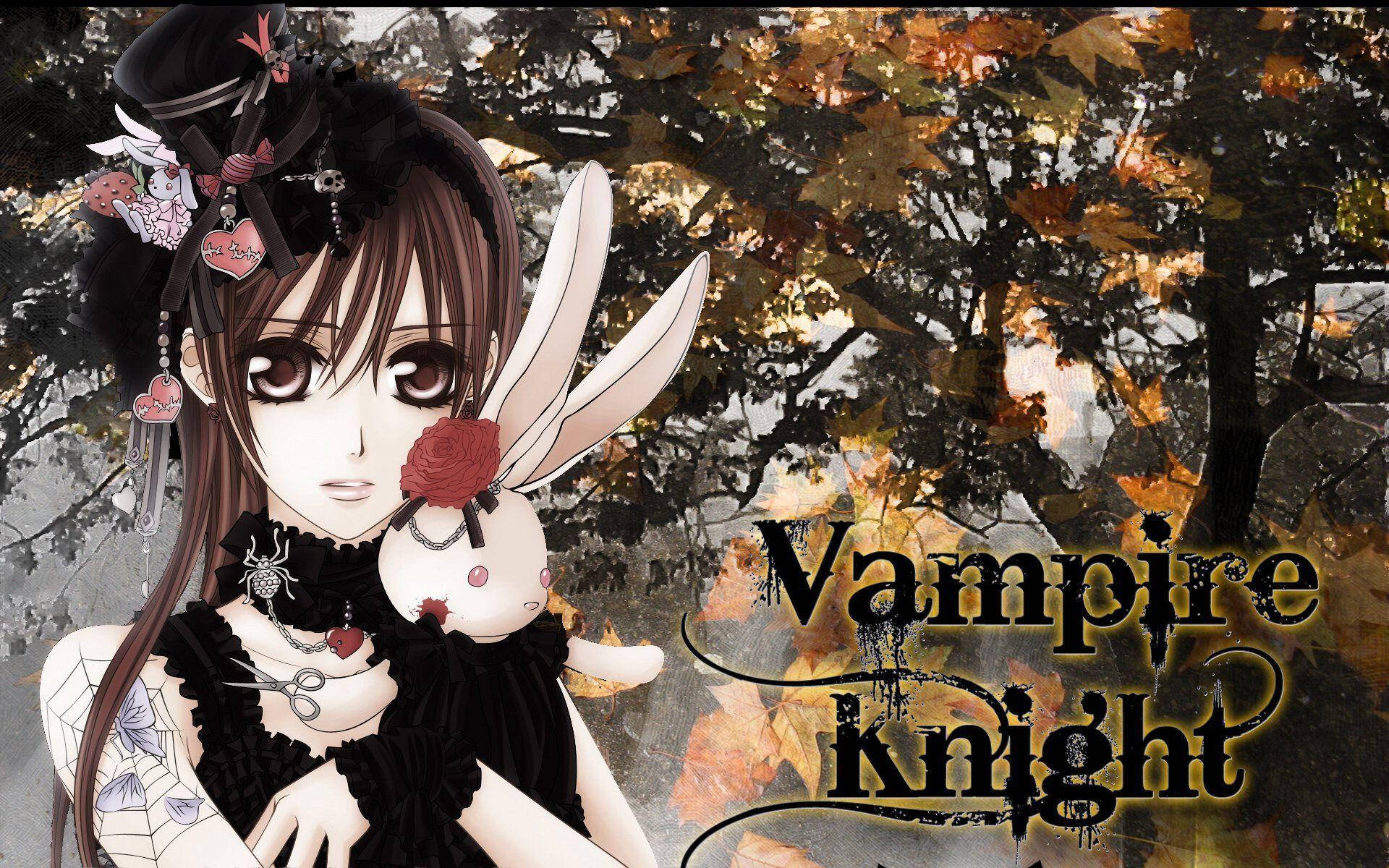 Vampire Knight Bunny Plush Toy Background