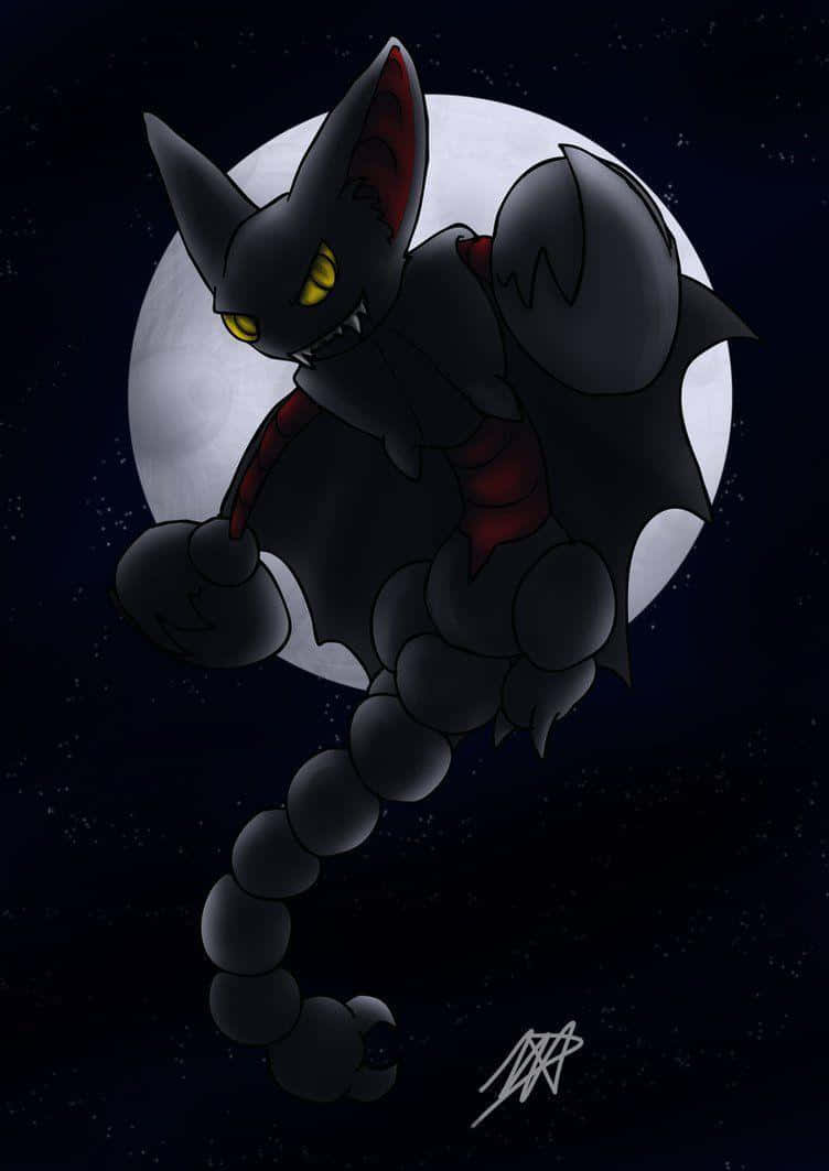 Vampire-like Gligar Background