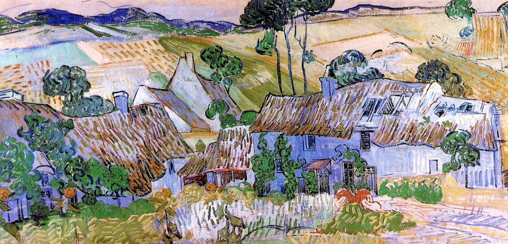 Van Gogh Farms Near Auvers