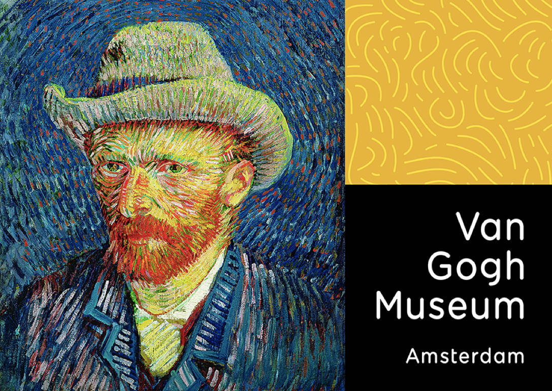 Van Gogh Museum Banner Art Background