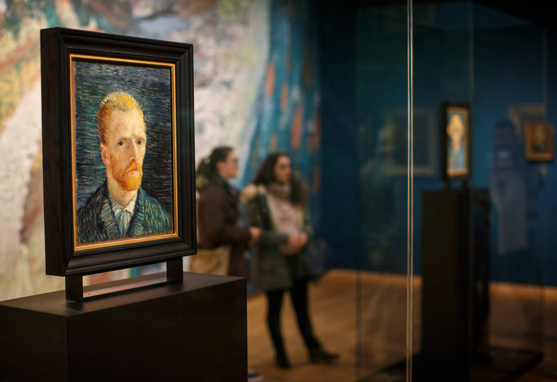 Van Gogh Museum Portrait Display