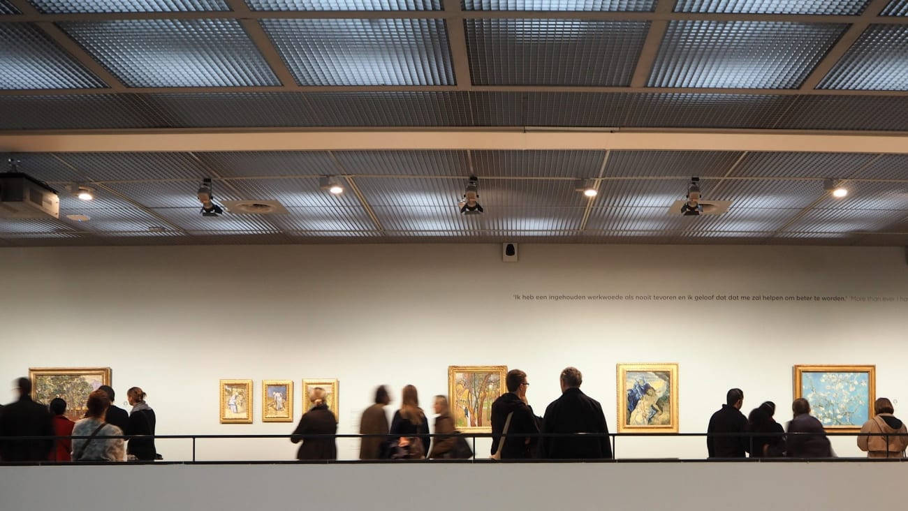 Van Gogh Museum White Walls