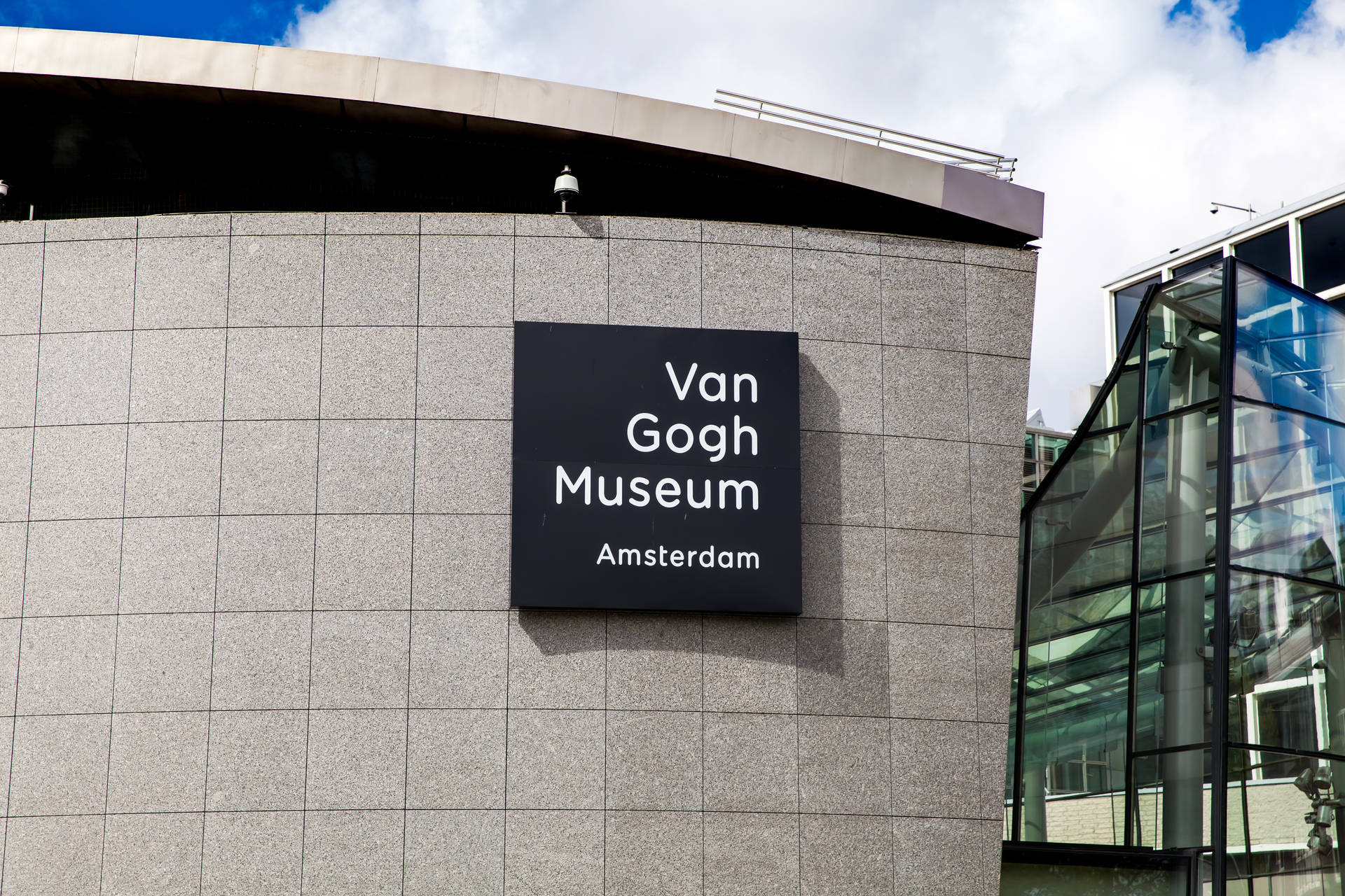 Van Goh Museum 3d Signage Background